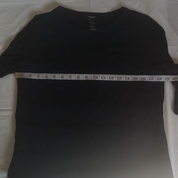 Olsen Ladies Crew Neck 3/4 Sleeves Casual Top Navy Blue 5/6 - Picture 11 of 16